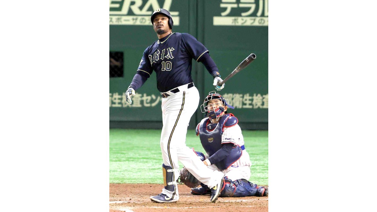 オリックスバファローズ アダムジョーンズ サインボールNPB2021日本