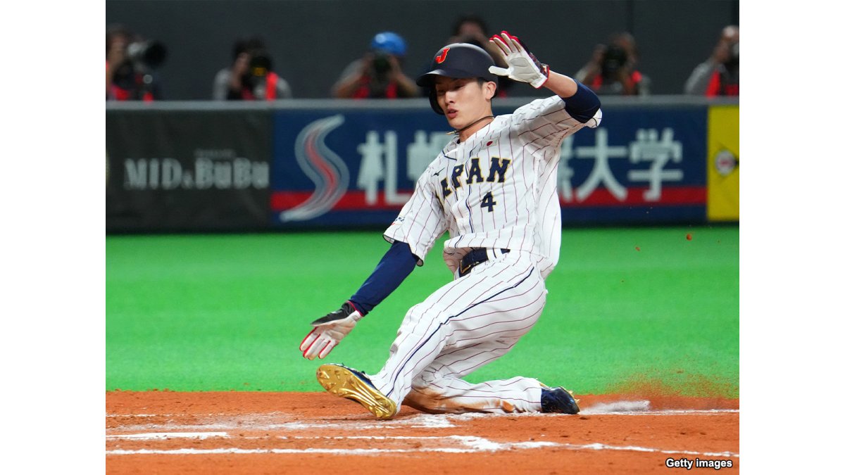 鷹のスピードスター周東が魅せた！侍J栗山監督「走れる人は必要。そこ