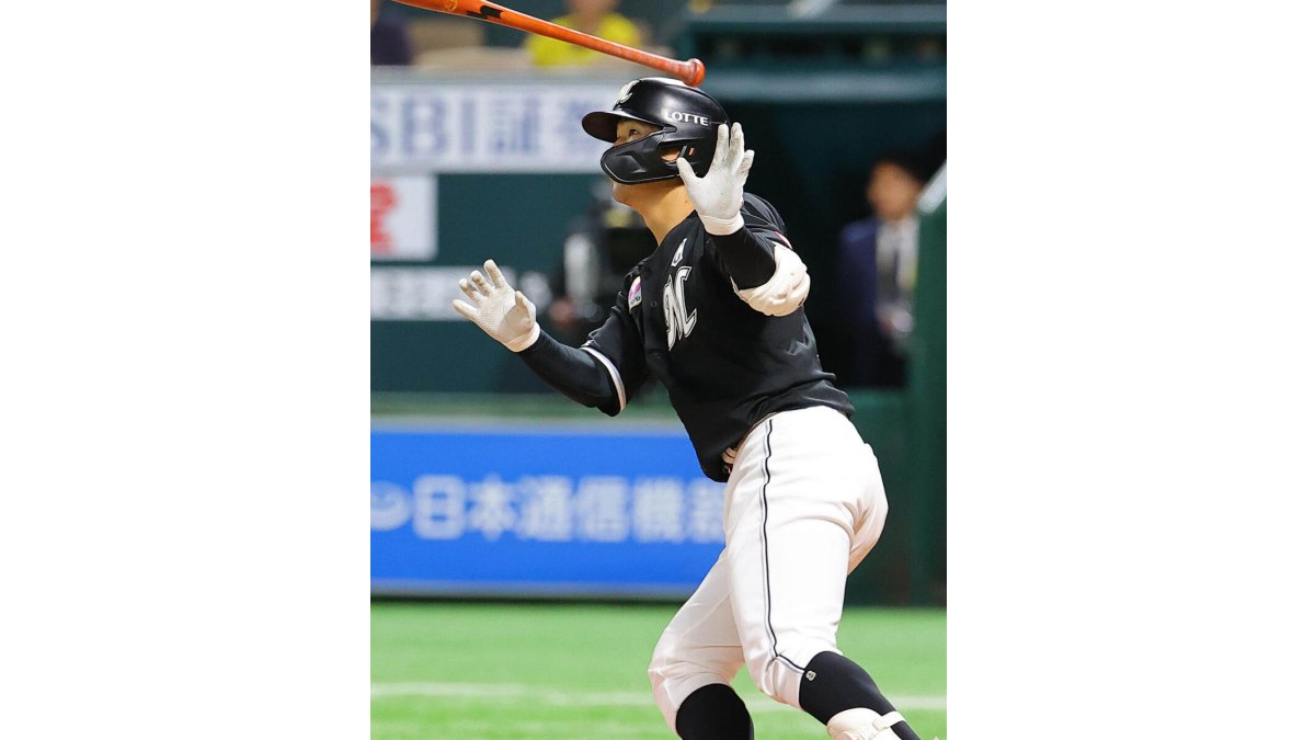 ロッテ】中村奨吾がバースデー2ラン 先発・佐々木朗希を援護｜パ