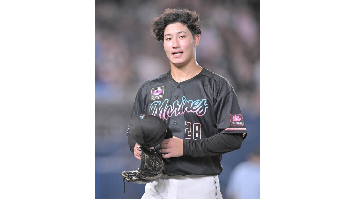ロッテ】ドラ1右腕・菊地吏玖が4回4失点で降板 デビュー戦白星なら