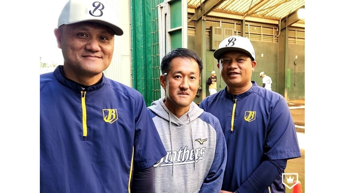 オリックスキャンプを台湾プロチームが視察 引率のOB平野恵一さん