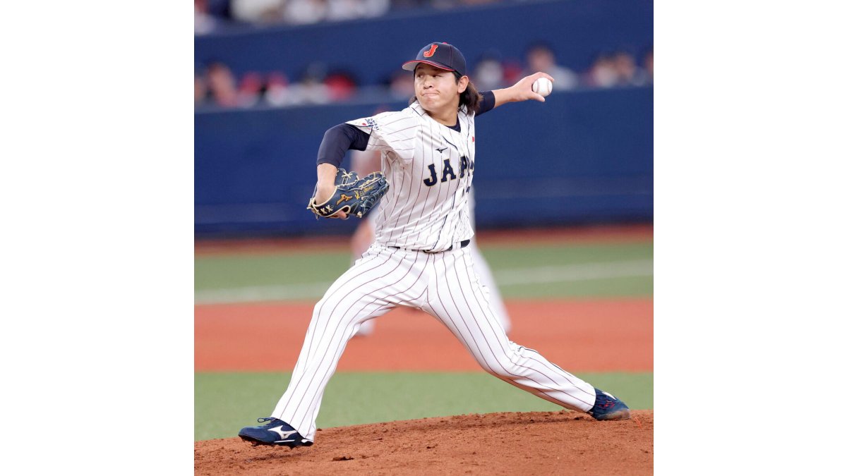 侍ジャパン】宮城大弥が貫禄の2回完全投球を披露「感覚はよかった
