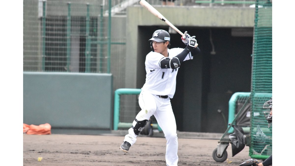 早い者勝ち！！　ミートバッティングSP　ロッテ　藤原 ロッテ・藤原恭大の今「フォームを固めて一軍に向けてアピールしていき