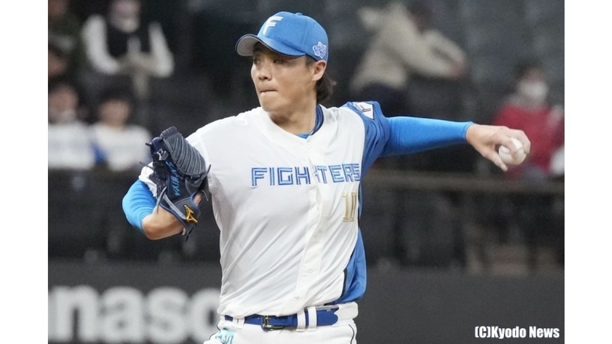 日ハム 山﨑福也 パーカー M 日ハム 山﨑福也 パーカー M