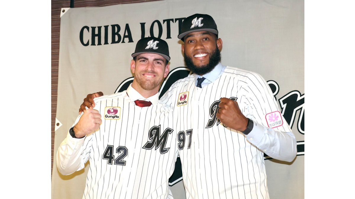 千葉ロッテマリーンズ 練習着 背番号42 助っ人 パラデス？ドミンゲス