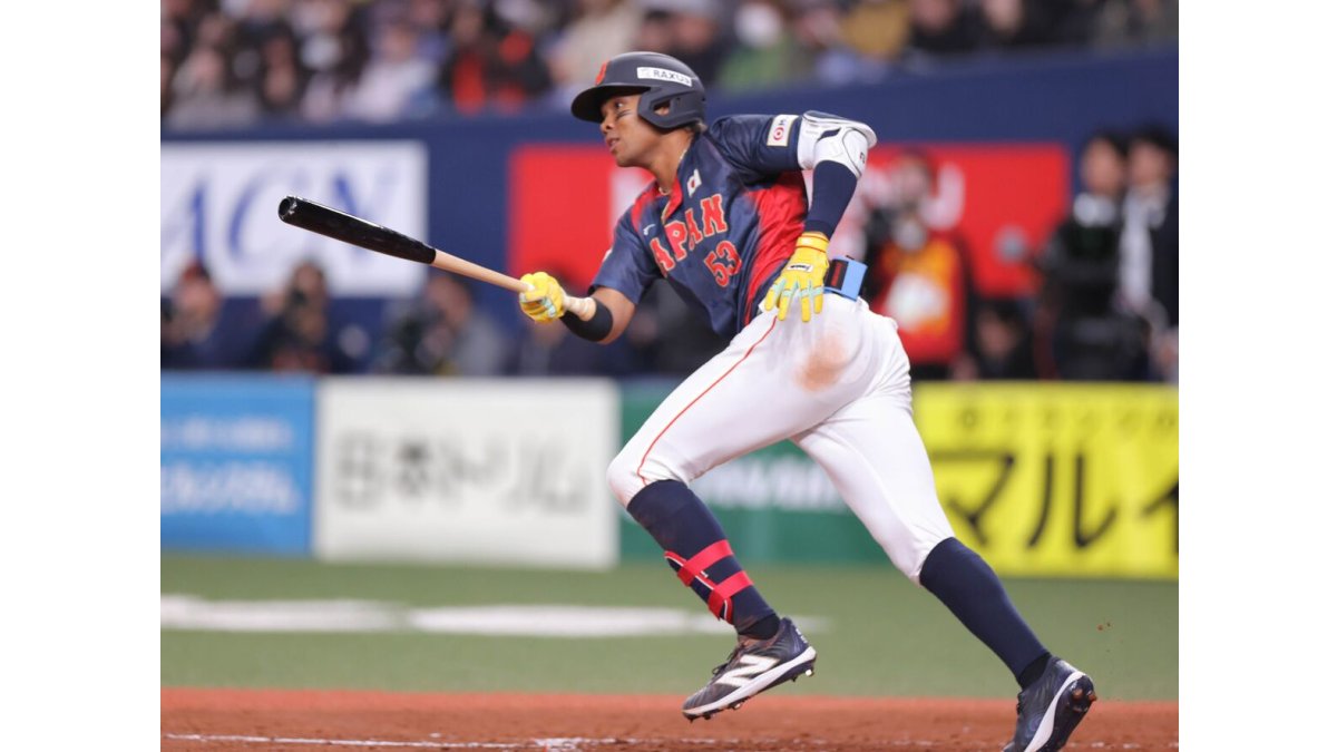 侍ジャパン】水谷瞬が5回に適時三塁打 6日の史上初侍デビュー戦初回