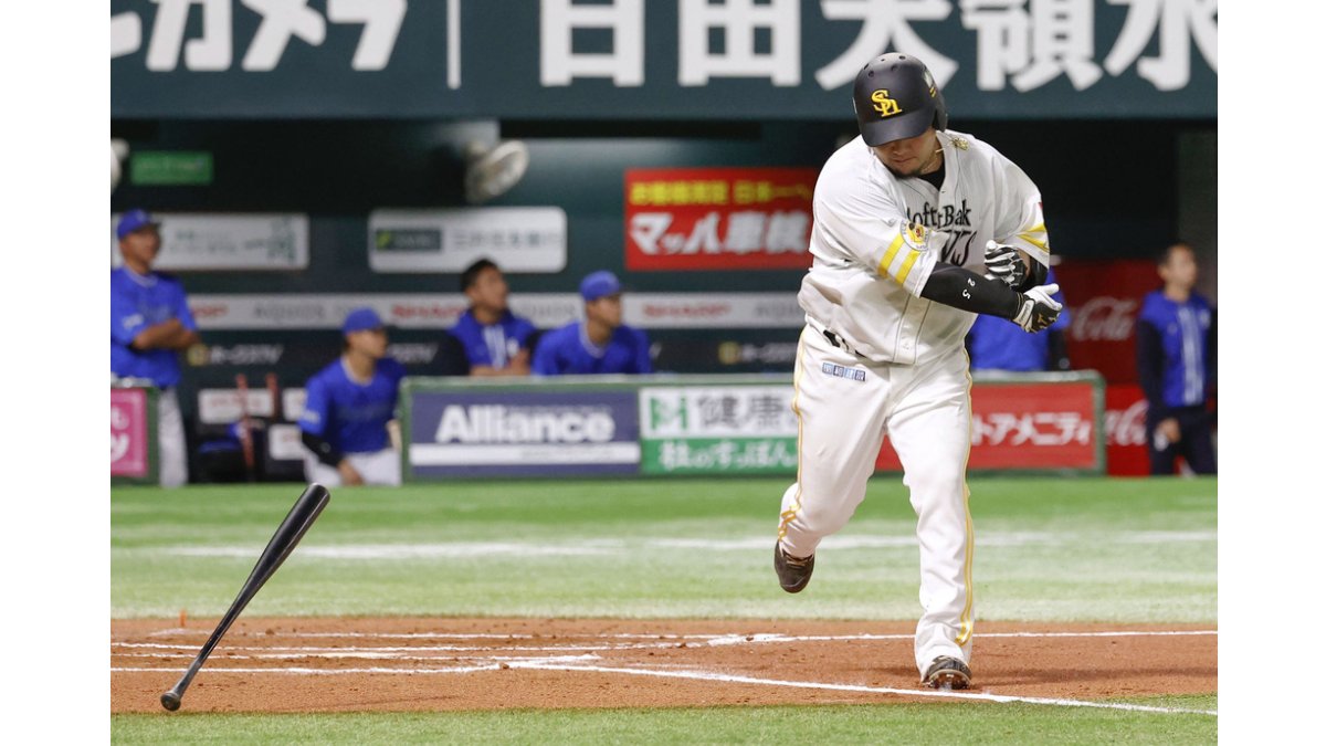 鷹の4番・山川が打率.080と絶不調…江本孟紀氏「空振りの仕方がよくない