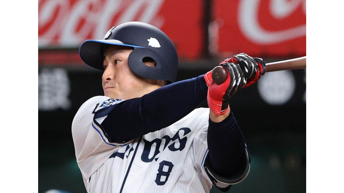 西武】前日に途中交代のドラフト2位・渡部聖弥が右足首捻挫で登録抹消