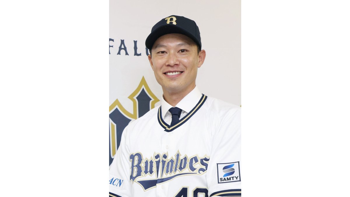 オリックス】中日から金銭トレードで加入の岩崎翔が投手練習に参加