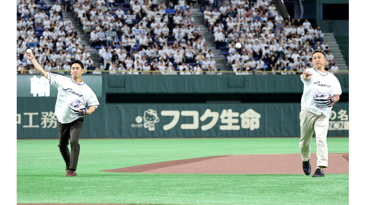 西武】東京ドームでの主催試合に中島宏之氏と片岡保幸氏が登場 自己