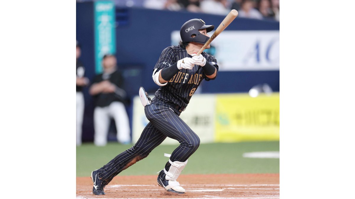 オリックス】延長10回、ドラフト1位・麦谷祐介がプロ初弾の同点ソロ
