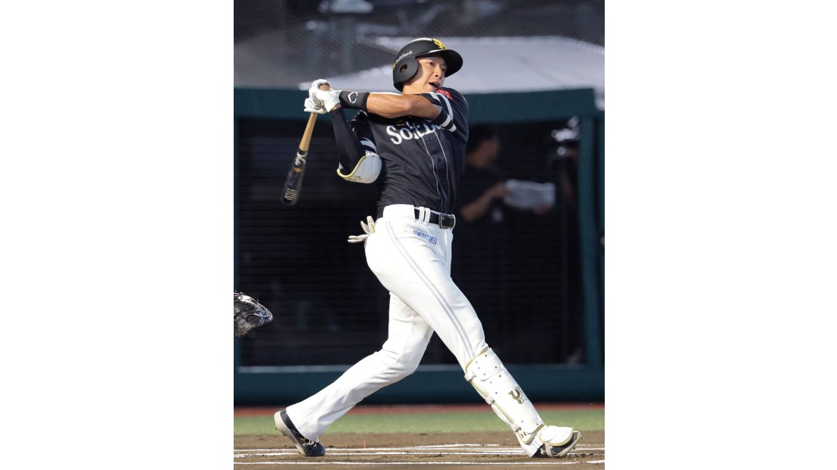 ソフトバンク】4連敗中のソフトバンクが初回2点 1番・柳田悠岐の