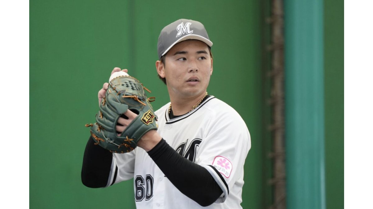 ロッテ・横山陸人「学校は違うのですけど高校時代の恩師が同じ」今季