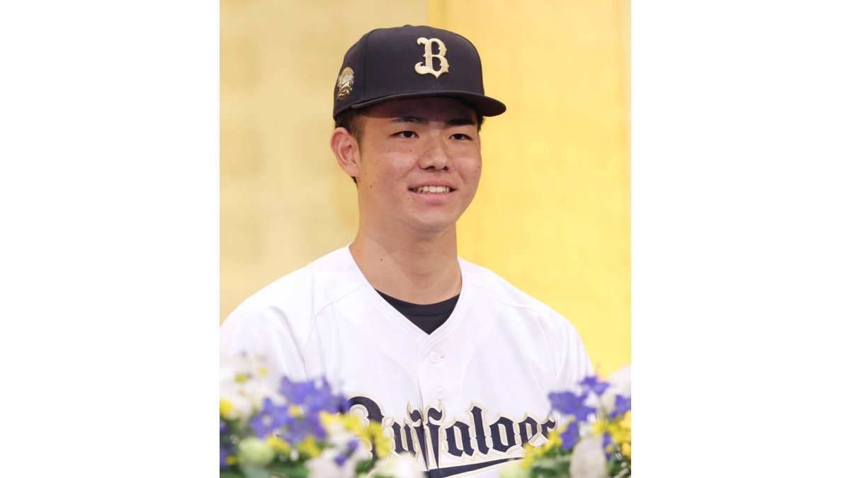 オリックス】ドラフト2位・森陽樹の目標は最速160キロ「将来的に一