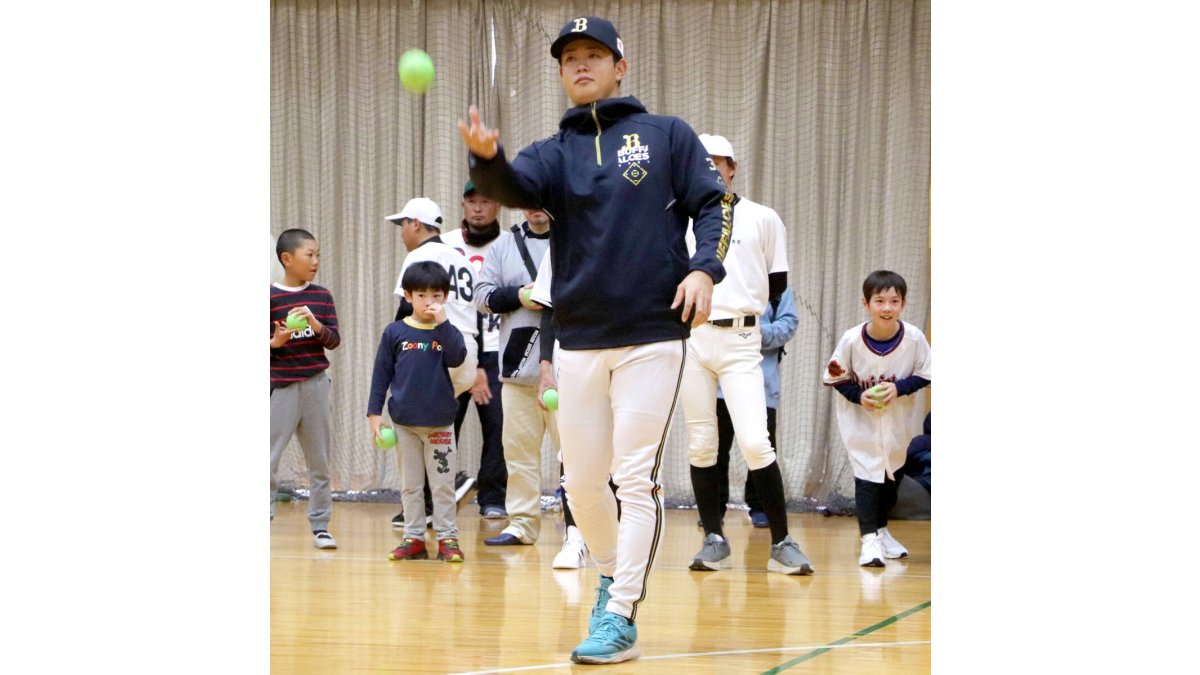 オリックス】太田椋が応援大使を務める地元の大阪・羽曳野市で野球