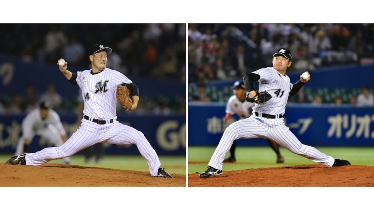 ロッテ、大谷智久氏と成田翔氏のマリーンズ・ベースボールアカデミー