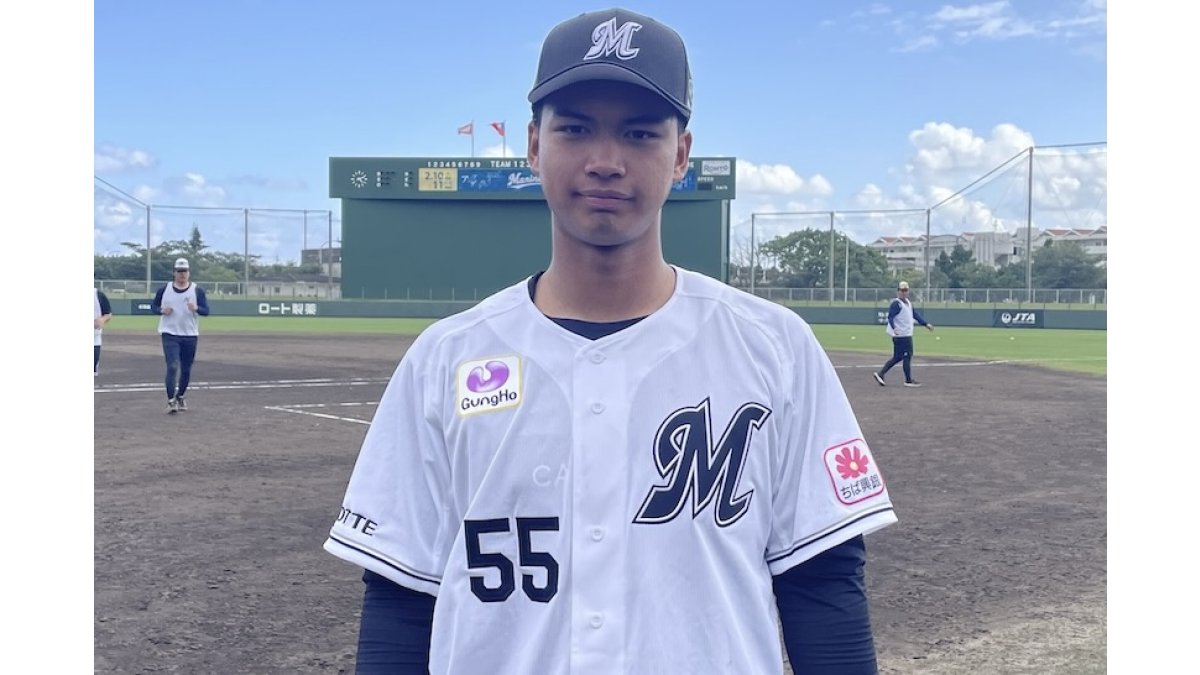 ロッテドラ4・櫻井ユウヤ「まずは1本出てホッとしています」練習試合初