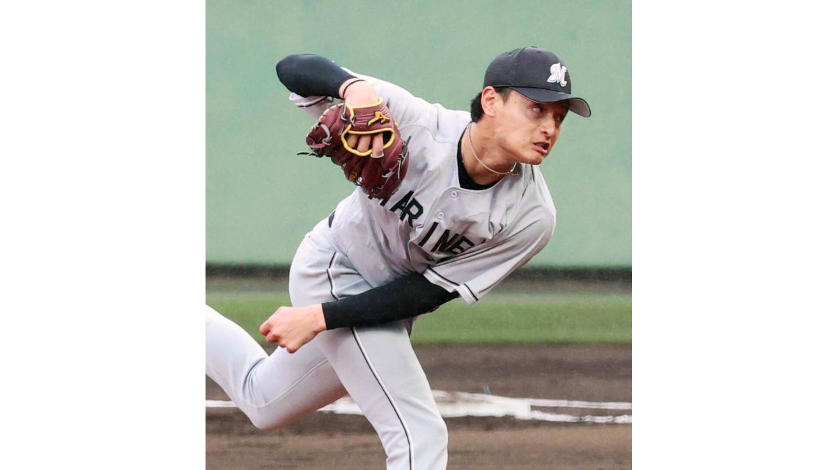 ロッテ】ドラフト2位左腕が1回完全の実戦デビュー「80点くらいです