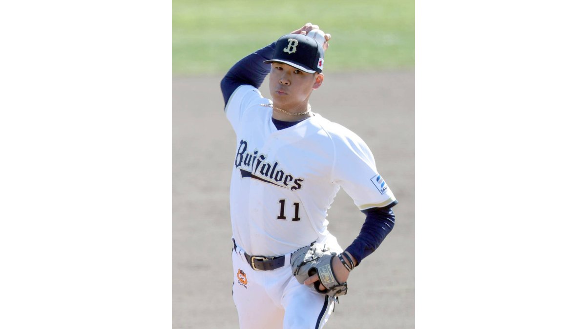 オリックス】山下舜平大、26年初の対外試合で2回無失点、1奪三振「今