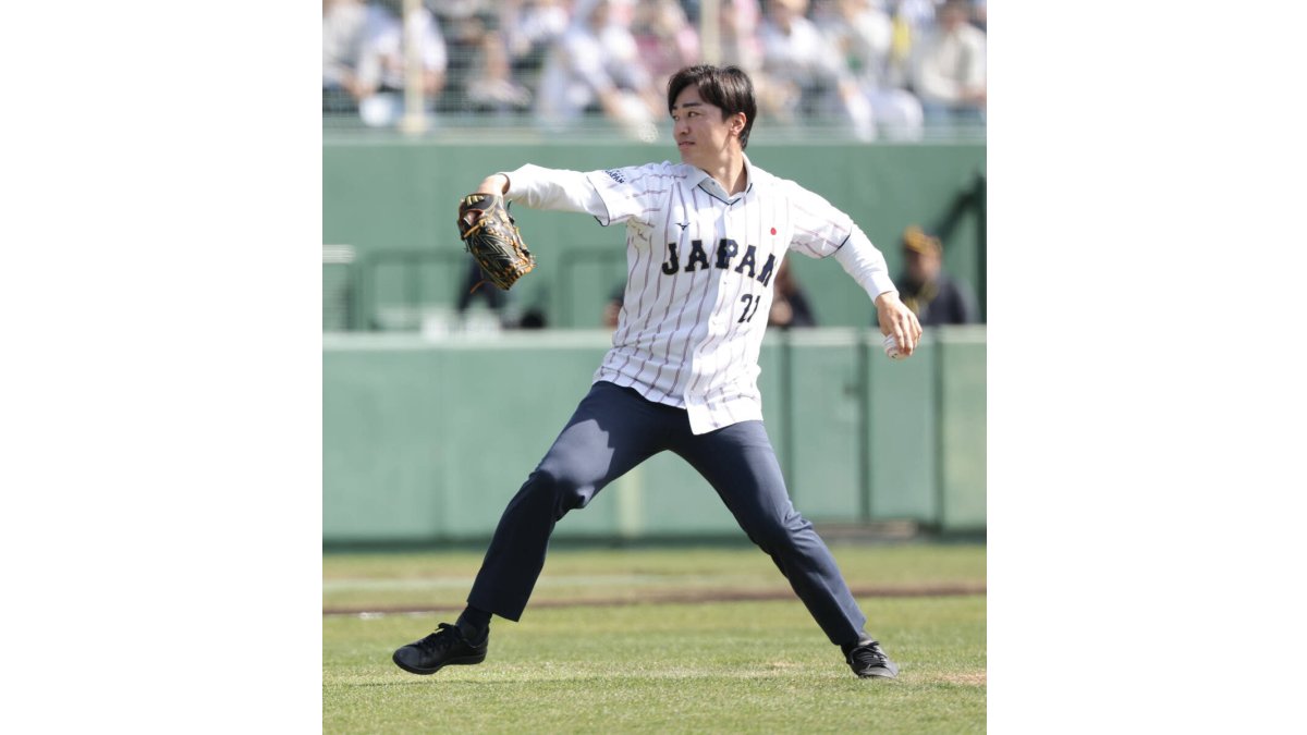 侍ジャパン“初戦”始球式に06年WBC日本代表・和田毅氏が登場