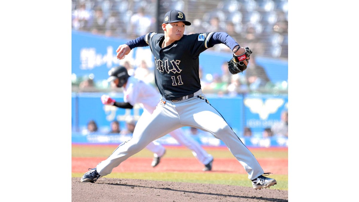 オリックス】山下舜平大が5回2／3を4安打3失点、6奪三振で降板