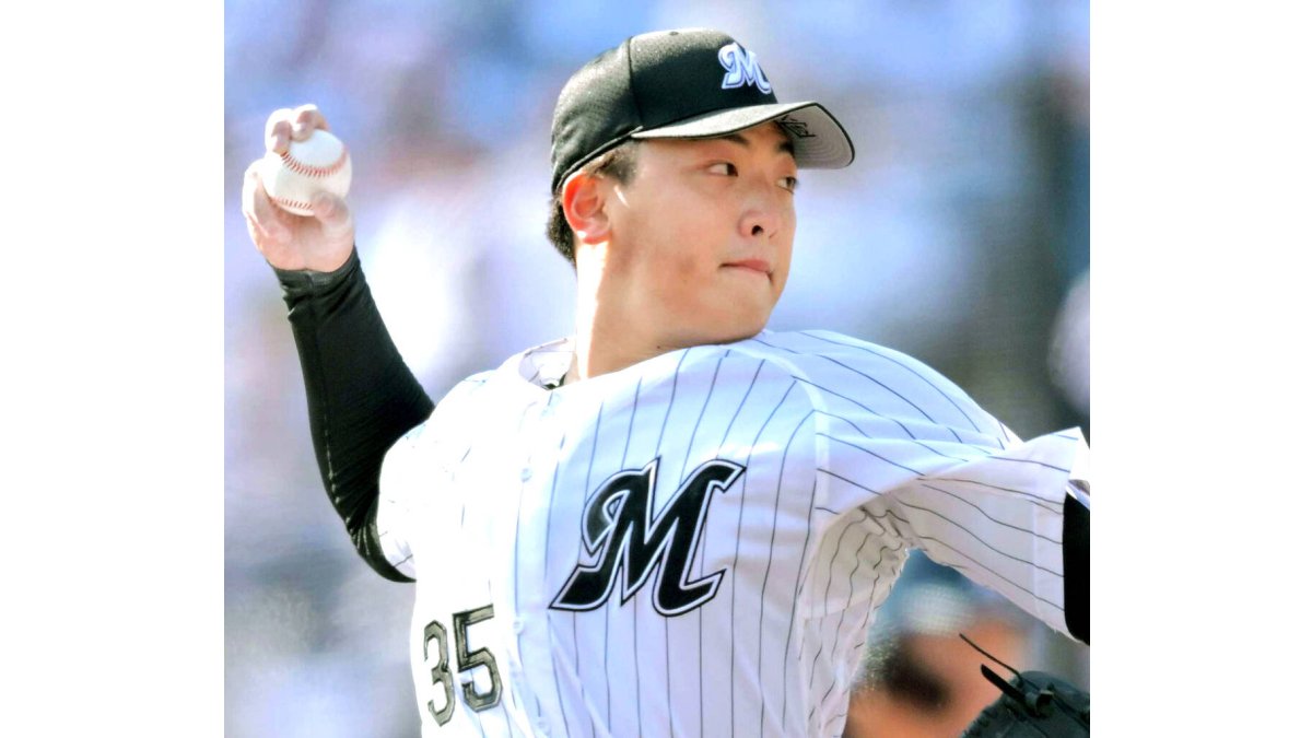 千葉ロッテ#35田中晴ホームユニMサイズ 千葉ロッテマリーンズオンラインストア