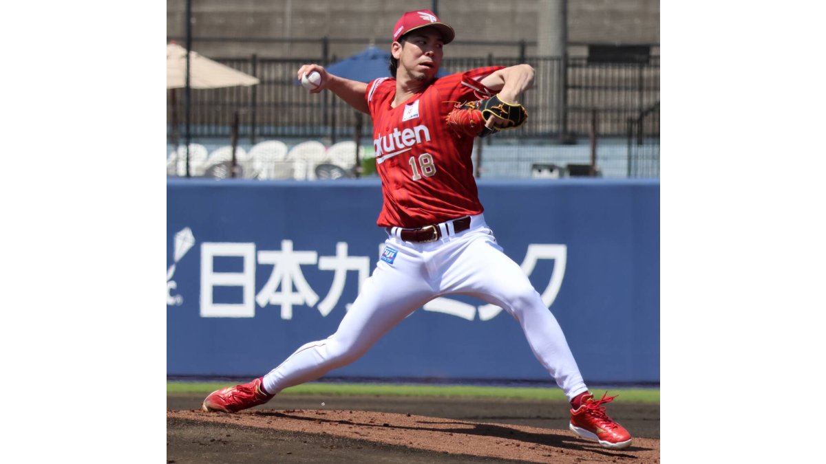 楽天】 前田健太が2軍戦に先発 7日に出場選手登録抹消 1軍では4