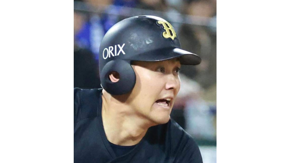 オリックスバファローズ　野口智哉選手　実試合着用ヘルメット オリックス】野口智哉は交流戦11―5発進も最後の打者に「打つべき