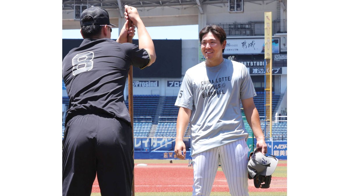 ロッテ】安田尚憲が今季初1軍に合流「結果出すためにしっかり準備