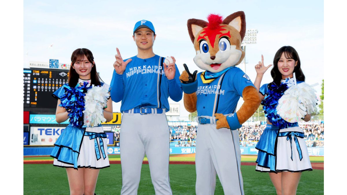 日本ハム・山崎福也「うれしい」今季初勝利 「7番・投手」パ新6年