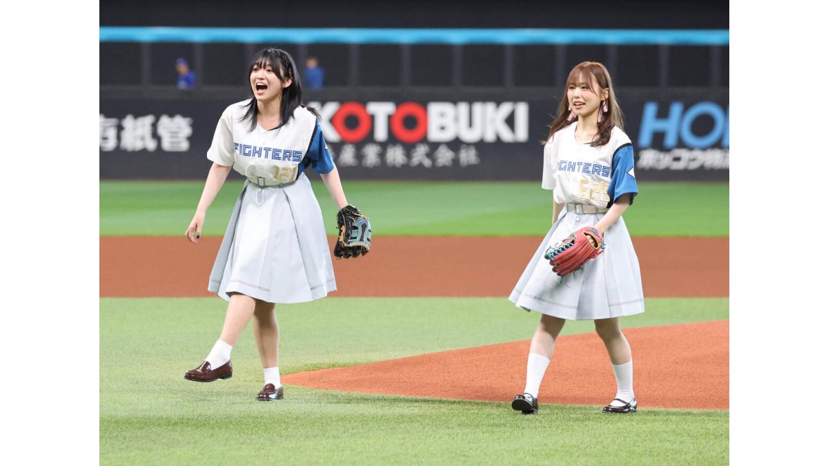 日本ハム】「ラブライブ！」声優の三宅美羽、進藤あまねがファースト
