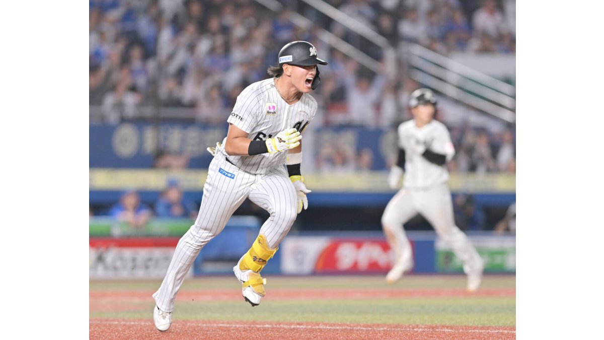 ロッテ】山本大斗が借金生活にサヨナラ打！ お立ち台では絶叫で喜び