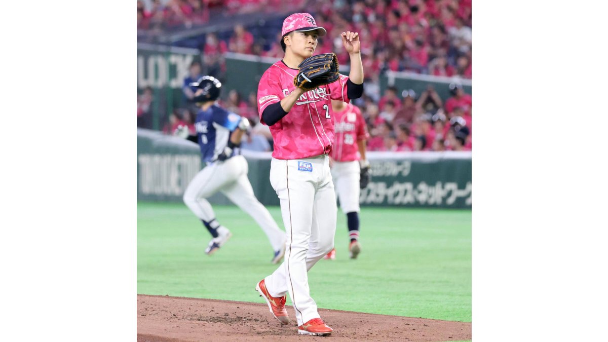 楽天】 3点の先制許す 2回無死一、二塁無得点→直後に早川隆久が3