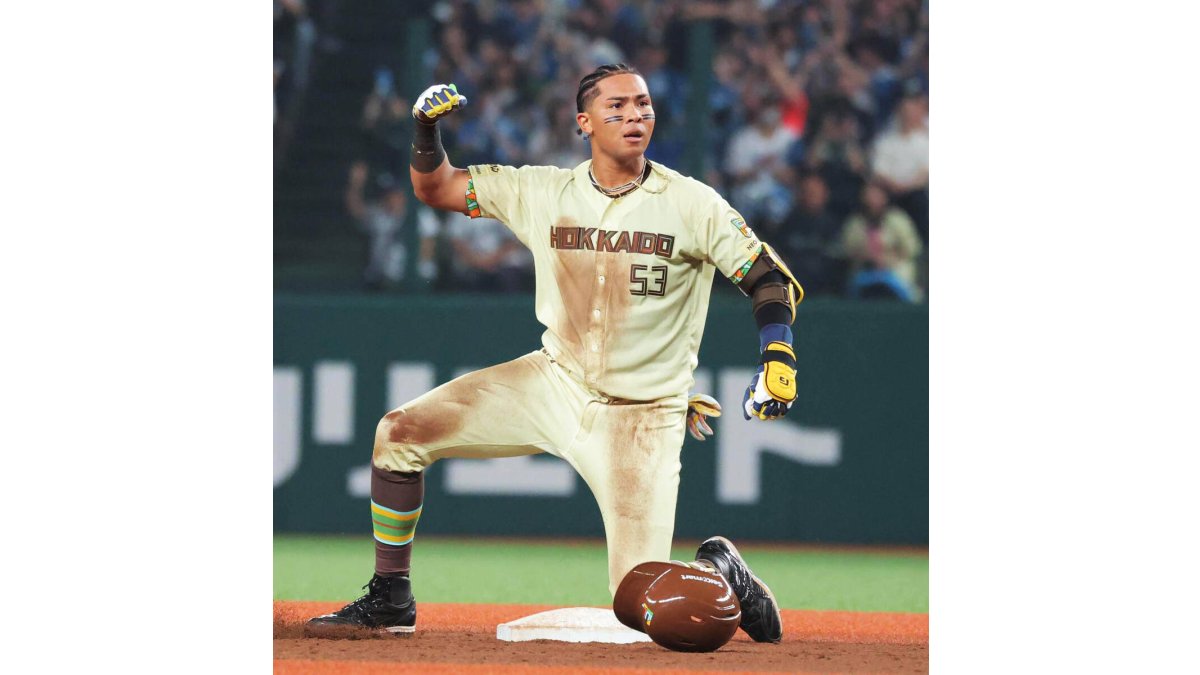 Hokkaido-style hairstyle leads to game-winning hit! Nippon-Ham 's