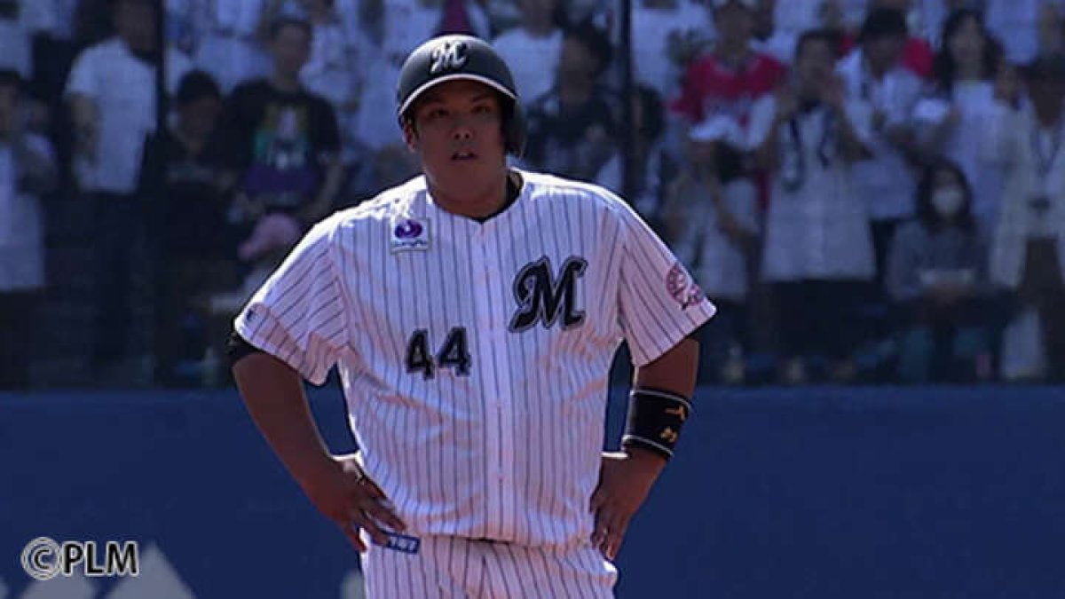 千葉ロッテ・井上晴哉がプロ5年目で初盗塁！「月1ペースで走れるように