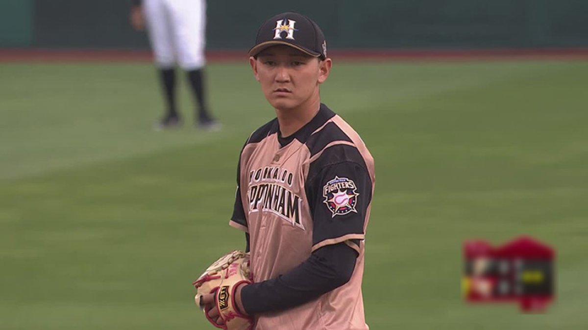 日本ハムファイターズ 上原健太 ピンバッジ