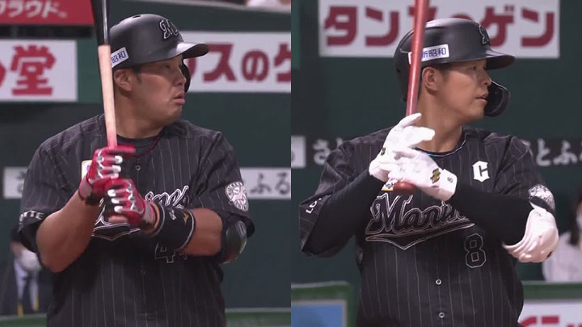 千葉ロッテが打線好調！ 井上晴哉＆中村奨吾の本塁打などで計7得点｜パ