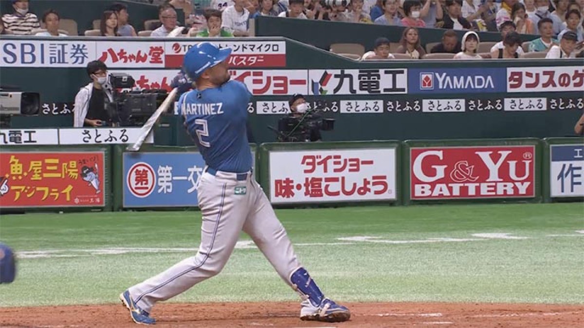 マルティネスが2点タイムリー＆同点打 1試合3打点をマーク｜パ・リーグ