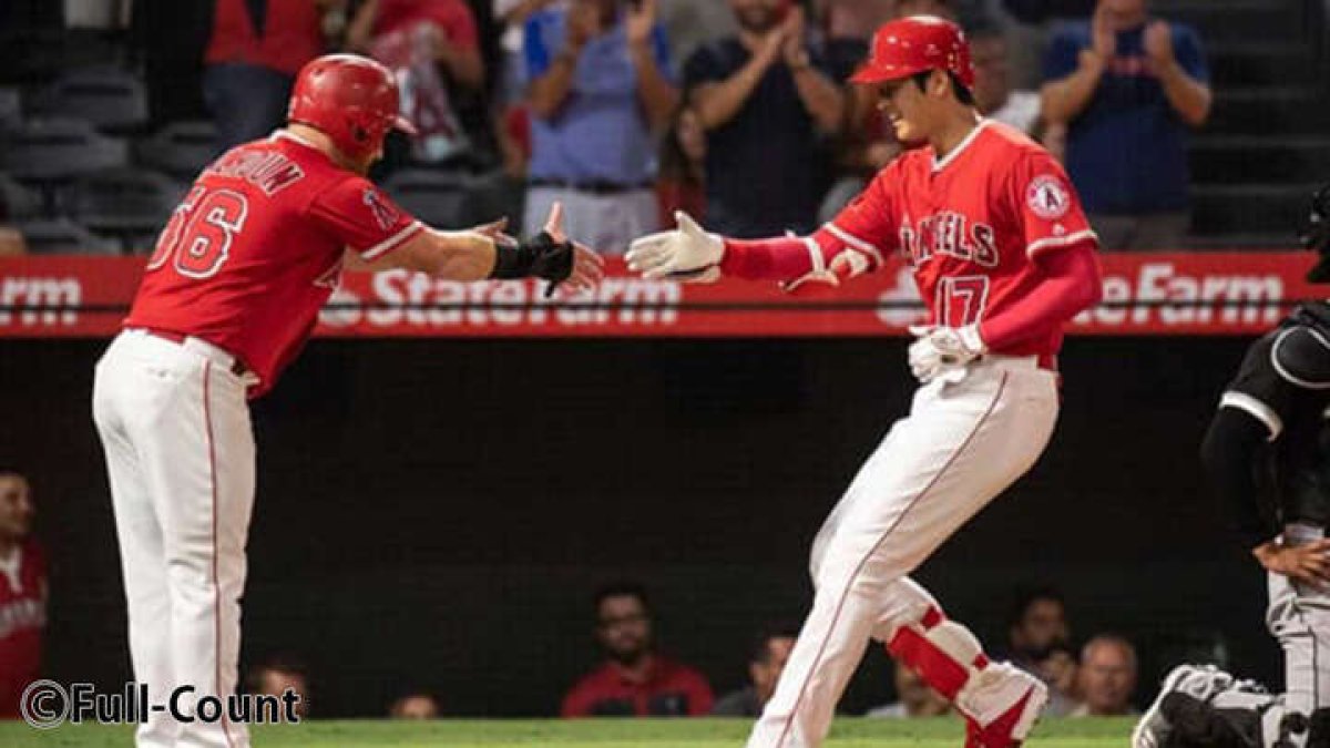 MLB】大谷翔平、9号2ランは打球速度178キロ、飛距離136メートルの驚弾