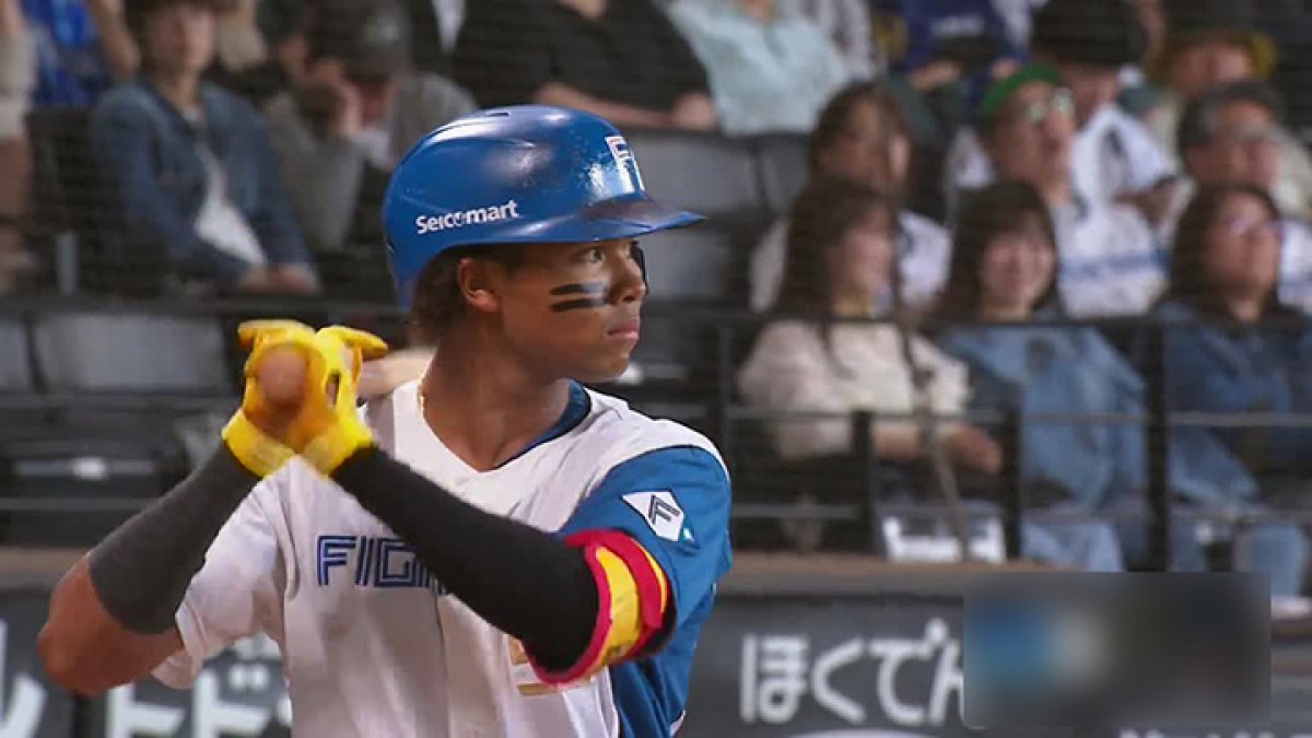 6年目・水谷瞬がプロ初本塁打！ 昨年の現役ドラフトで北海道日本ハムに