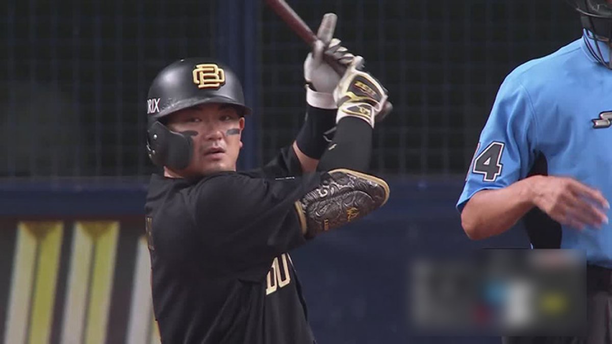 森友哉選手　実使用 森友哉の8号ソロでオリックスが先制！ 宮城大弥を援護する一発｜パ