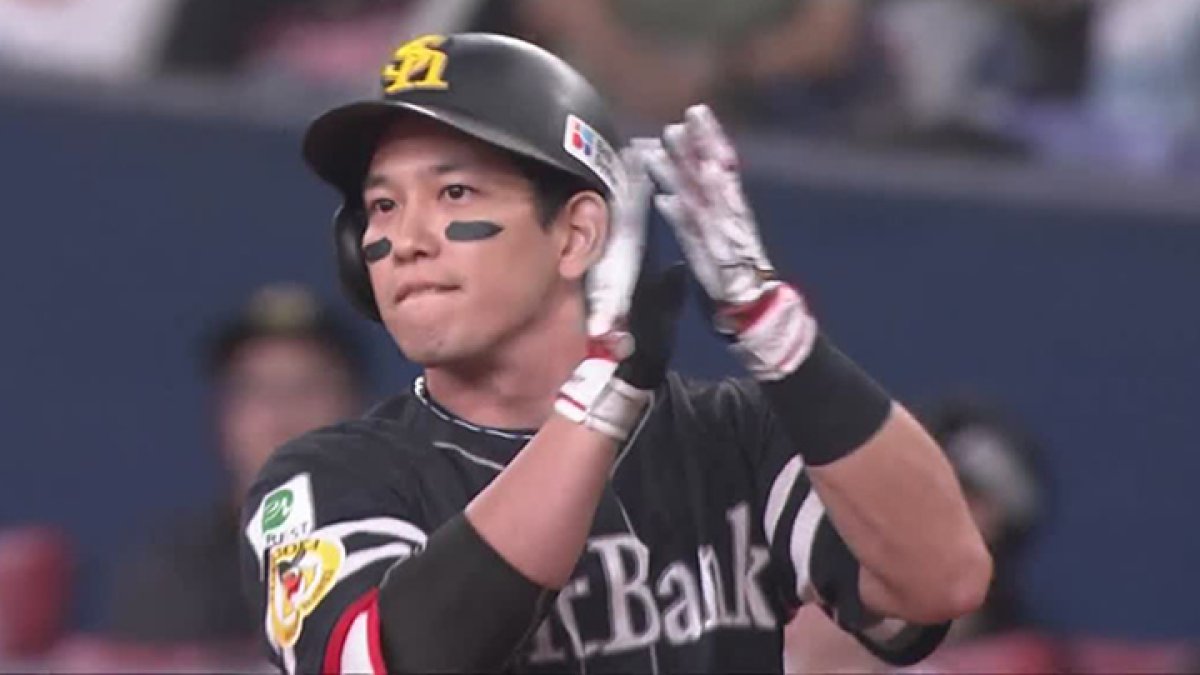 【優勝 SALE 特別価格】栗原陵矢 まとめ売り 栗原陵矢が決勝タイムリー 鷹が連勝でマジック「2」【9/25 試合結果