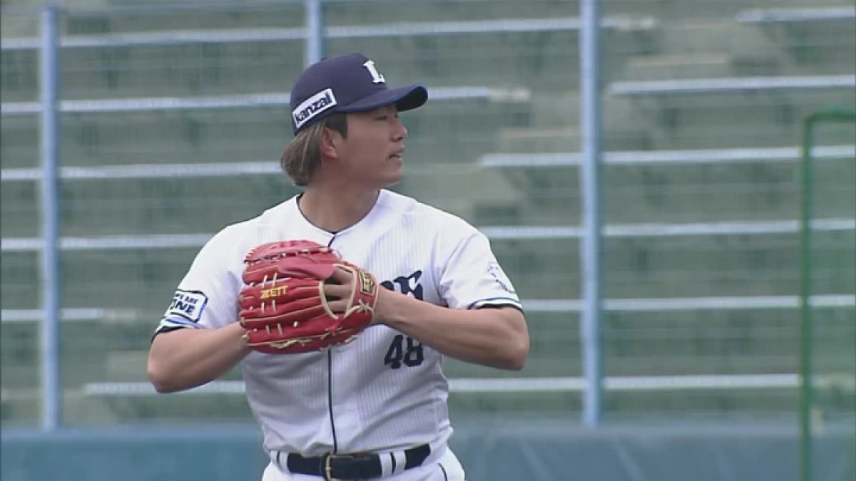 埼玉西武ライオンズ　今井投手　実使用スパイク 埼玉西武ライオンズ 今井投手 実使用スパイク 埼玉西武ライオンズ 今井