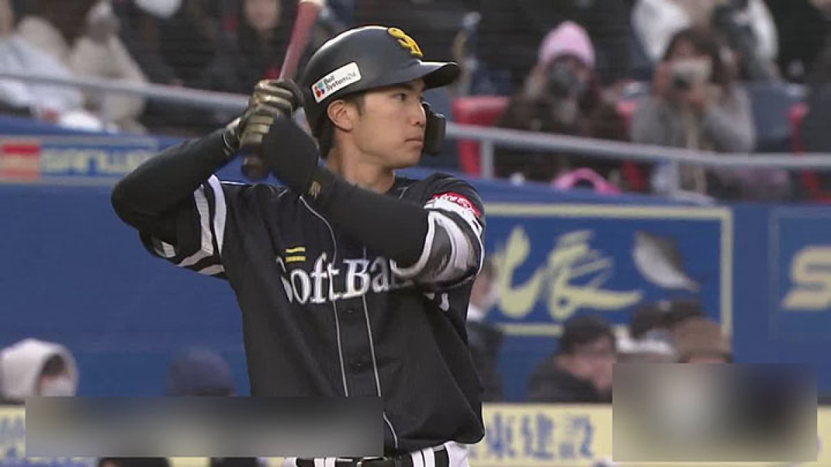 廣瀬隆太が決勝の2点タイムリー！ 終盤に追い上げた鷹が逆転勝利｜パ