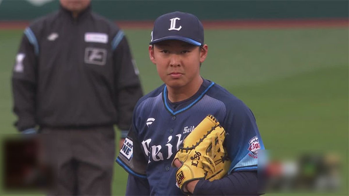 埼玉西武ライオンズ　山田陽翔投手直筆サインフォト　プロ初勝利　ＢＢＭ証明書付き 埼玉西武ライオンズ 山田陽翔 プロ初勝利 記念直筆サイン入り フォト