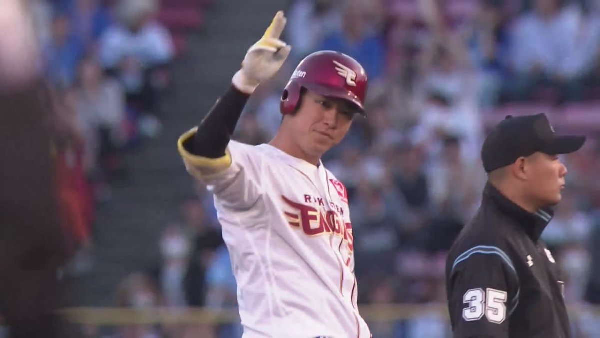 渡邊佳明が先制の2点適時二塁打！ 5月28日以来のスタメン出場