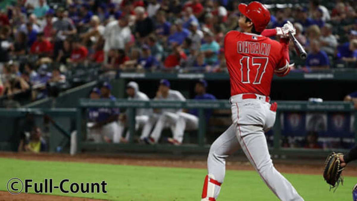 MLB】大谷翔平、日本人1年目最多タイ18本塁打 今季2度目の1戦2発＆4