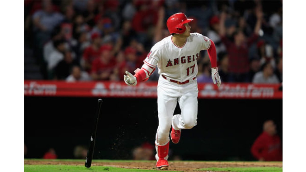 Mlb 大谷翔平22号ソロで米生放送番組が大騒ぎに 612発殿堂打者が打撃解説中に背後で パ リーグ Com プロ野球