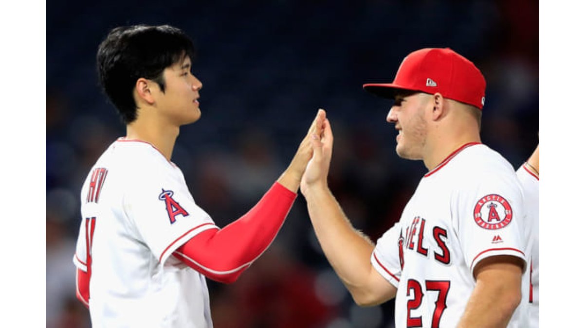 MLB 大谷翔平選手 対レンジャース戦 実使用球 マイクトラウト捕球 MLB 大谷翔平選手 対レンジャース戦 実使用球 マイクトラウト捕
