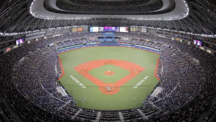 オリックス本拠地・京セラドーム大阪の人工芝張り替え　グラウンドデザインも変更